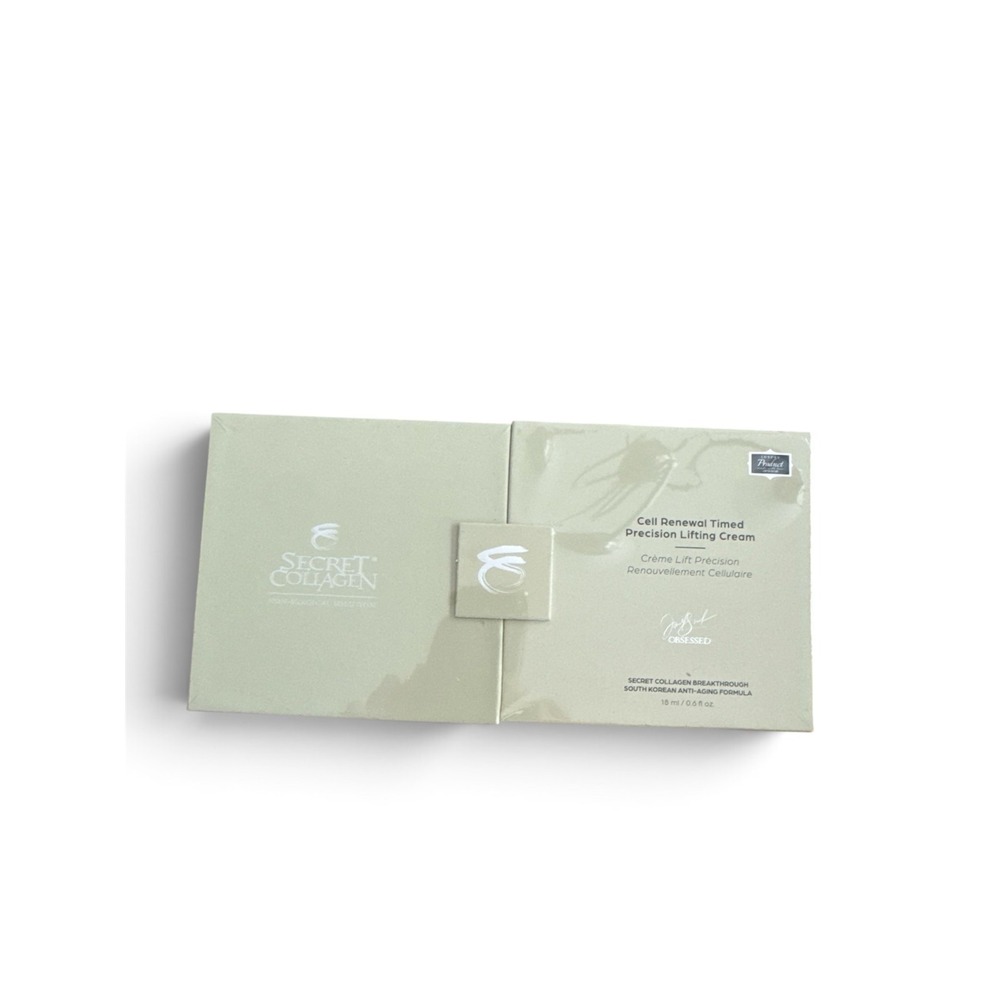 Secret Collagen Cell Renewal Timed Precision Lifting Cream 0.6 oz 18mL Sealed